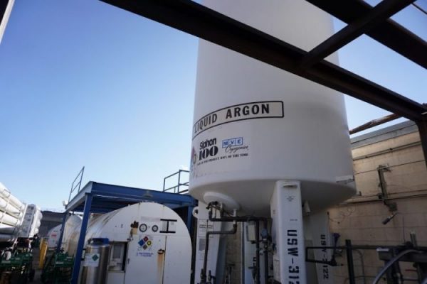 liquid argon bulk tank
