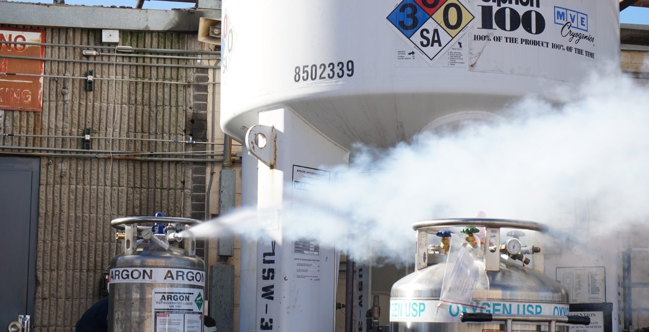 Image for When to Move From Liquid Cylinders to an On-Site Bulk Tank